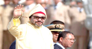 لرباط – العرب تيفي المغربية بعث صاحب الجلالة الملك محمد السادس برقية تهنئة إلى فخامة السيد جون دراماني ماهاما، رئيس جمهورية غانا، وذلك بمناسبة احتفال بلاده بعيدها الوطني.وفق وكالة المغرب العربي للأنباء . وأعرب جلالة الملك، بهذه المناسبة، عن أحر التهاني للسيد دراماني ماهاما، مقرونة بخالص المتمنيات للشعب الغاني الشقيق باطراد التقدم والرخاء.