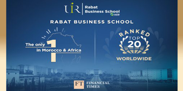 الجامعة الدولية للرباط : مدرسة الرباط لإدارة الأعمال تدخل قائمة أفضل 20 جامعة في العالم ضمن تصنيف “فاينانشال تايمز” لسنة 2025
