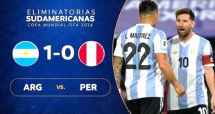 Par :  AlArab-tv.com L'Argentine a confirmé son statut de leader incontesté des qualifications sud-américaines pour la Coupe du monde 2026 en s’imposant mardi soir face au Pérou (1-0) au stade de la Bombonera de Buenos Aires. Dans un match relativement fermé, l’éclair est venu de Lautaro Martinez à la 55e minute. Sur une remise parfaite de Lionel Messi, l’attaquant argentin a inscrit l’unique but de la rencontre d’une reprise de volée acrobatique du pied gauche. Ce but, le 32e en sélection pour Martinez, lui permet d’égaler Diego Maradona au rang de cinquième meilleur buteur de l’histoire de l’Albiceleste. Grâce à cette victoire, l’Argentine, avec 25 points (8 victoires, 1 nul, 3 défaites), creuse l’écart sur ses poursuivants.