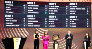 Par : AlArab-tv.com-AFP Le Real Madrid sera opposé à Salzbourg, au club saoudien d’Al Hilal et aux Mexicains de Pachuca au premier tour du Mondial des clubs, selon le tirage au sort effectué jeudi à Miami.  La première édition de cette nouvelle compétition quadriennale, très critiquée par les joueurs et les ligues nationales, se déroulera du 15 juin au 13 juillet prochain aux Etats-Unis, à un an de la Coupe du monde organisée aux USA, au Mexique et au Canada. La rencontre entre le champion d’Europe en titre madrilène et les Saoudiens d’Al Hilal sera l’occasion de retrouvailles entre Kylian Mbappé et la star brésilienne Neymar avec qui il a formé un célèbre duo au PSG entre 2017 et 2023.