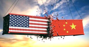 Par- alarabtv-MAP La Chine imposera un droit de douane de 34% sur toutes les importations de produits américains à partir du 10 avril en réponse aux tarifs douaniers décrétés par le président américain Donald Trump contre le géant asiatique, a annoncé vendredi le ministère du Commerce chinois.