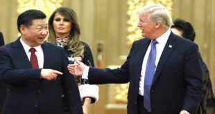 Par- alarabtv Donald Trump a menacé lundi de gonfler encore les droits de douane américains sur les produits chinois si Pékin riposte à son offensive douanière, tout en laissant la porte ouverte à des négociations avec les autres pays.
