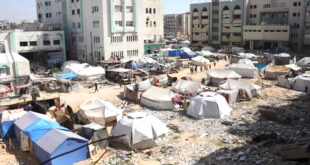 Par- alarabtv Des frappes aériennes israéliennes ont touché jeudi des tentes abritant des déplacés palestiniens dans la bande de Gaza faisant au moins 25 morts parmi lesquels des enfants, a indiqué la Défense civile locale.