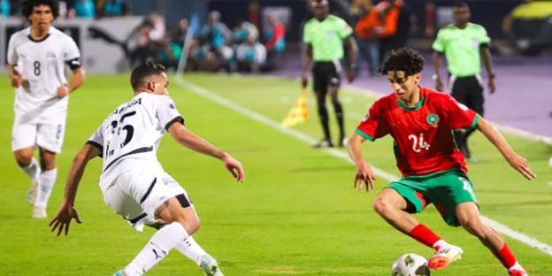 Par-alarabtv Le Caire – La sélection marocaine des moins de 20 ans de football s’est qualifiée pour la finale de la Coupe d’Afrique des Nations (CAN), en battant l’Egypte, par 1 but à 0, jeudi au stade du 30 Juin au Caire.