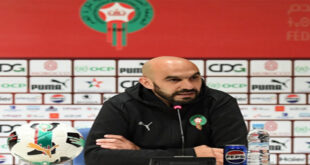 Walid Regragui : les matchs contre la Tunisie et le Bénin, un test pour mieux cerner les profils des joueurs